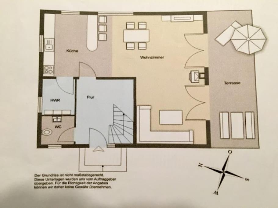 Trollhus - Grosses Familienfreundliches Ferienhaus บอร์น ภายนอก รูปภาพ