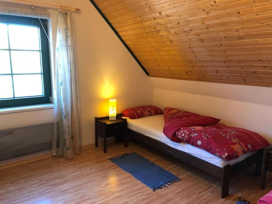 Trollhus - Grosses Familienfreundliches Ferienhaus บอร์น ภายนอก รูปภาพ