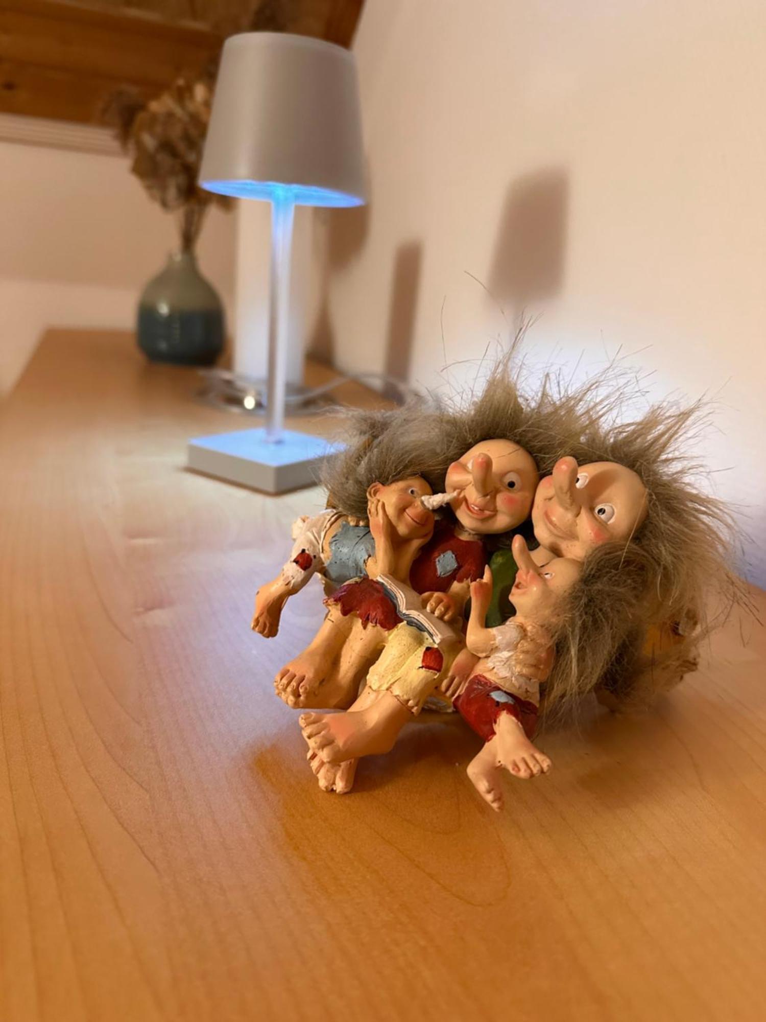 Trollhus - Grosses Familienfreundliches Ferienhaus บอร์น ภายนอก รูปภาพ